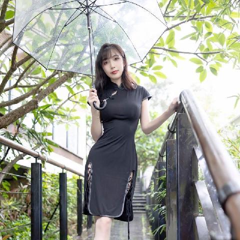 【色图】温文尔雅旗袍美女脱衣后展示勾人肉体私拍 - 林星阑