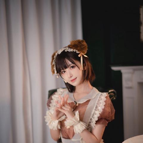 【色图】Shika小鹿鹿  透明女仆 