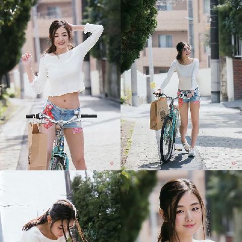 【色图】气质美少女大胆写真 - 片山萌美