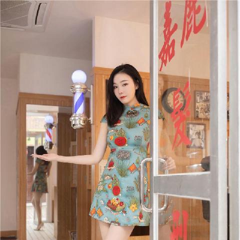 勾人女子理发师-安然Maleah