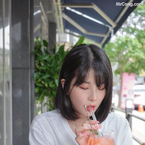 【色图】高挑韩国年轻少女的白嫩修长美体真令人神往 - 张珠