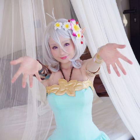 【色图】COS美女Hidori风骚洗浴